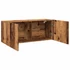 Kép 6/11 - Antik fa színű falra szerelhető TV-szekrény 100 x 30 x 41 cm