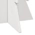 Kép 6/8 - Fehér tömör fenyőfa karácsonyfa-dekoráció 80 cm