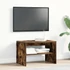 Kép 3/10 - Füstös tölgy színű szerelt fa TV-szekrény 60x40x40 cm