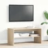 Kép 3/10 - Sonoma tölgy színű forgácslap TV-szekrény 80 x 40 x 40 cm