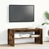 Kép 4/10 - Füstös tölgy színű szerelt fa TV-szekrény 80 x 40 x 40 cm
