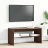 Kép 3/10 - Barna tölgy színű szerelt fa TV-szekrény 80 x 40 x 40 cm