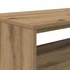 Kép 8/10 - TV szekrény kézműves tölgy 80x40x40 cm műszaki fa