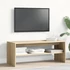 Kép 3/10 - Sonoma tölgy színű forgácslap TV-szekrény 100 x 40 x 40 cm