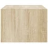 Kép 8/11 - TV szekrény LED világítással sonoma tölgyfa 75x35,5x25 cm
