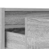 Kép 11/11 - TV-szekrény LED-es világítással szürke sonoma 75x35,5x25 cm
