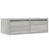 Kép 6/11 - TV-szekrény LED-es világítással szürke sonoma 75x35,5x25 cm