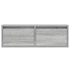Kép 7/11 - TV-szekrény LED-es világítással szürke sonoma 75x35,5x25 cm