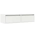 Kép 6/11 - TV szekrény LED világítással fehér 100X35,5x25 cm