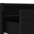 Kép 11/11 - TV szekrény LED világítással fekete tölgy 100X35,5x25 cm