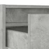 Kép 11/11 - TV szekrény LED világítással beton szürke 100X35,5x25 cm