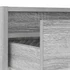Kép 11/11 - TV szekrény LED világítással szürke sonoma 100X35,5x25 cm
