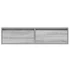 Kép 7/11 - TV szekrény LED világítással szürke sonoma 100X35,5x25 cm