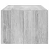 Kép 8/11 - TV szekrény LED világítással szürke sonoma 100X35,5x25 cm