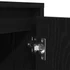 Kép 11/11 - Fekete tölgy TV-szekrény LED-világítással 100x41x50 cm