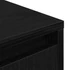 Kép 10/11 - Fekete tölgy TV-szekrény LED-világítással 100x41x50 cm