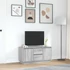 Kép 4/11 - Szürke sonoma színű TV-szekrény LED-lámpákkal 100x41x50 cm