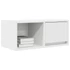Kép 4/11 - 2 db fehér szerelt fa TV-szekrény 60x31x25,5 cm