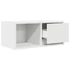 Kép 5/11 - 2 db fehér szerelt fa TV-szekrény 60x31x25,5 cm