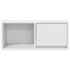 Kép 7/11 - 2 db fehér szerelt fa TV-szekrény 60x31x25,5 cm