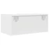 Kép 9/11 - 2 db fehér szerelt fa TV-szekrény 60x31x25,5 cm