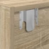 Kép 11/11 - Sonoma tölgy színű szerelt fa fali TV-szekrény 60x31x25,5 cm