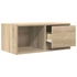 Kép 5/11 - 2 db sonoma tölgy színű szerelt fa TV-szekrény 60x31x25,5 cm