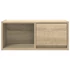 Kép 7/11 - 2 db sonoma tölgy színű szerelt fa TV-szekrény 60x31x25,5 cm
