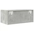 Kép 8/11 - Betonszürke szerelt fa TV-szekrény 60x31x25,5 cm