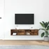 Kép 3/11 - 2 db füstös tölgy színű szerelt fa TV-szekrény 60x31x25,5 cm