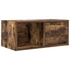 Kép 6/11 - 2 db füstös tölgy színű szerelt fa TV-szekrény 60x31x25,5 cm