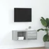 Kép 1/11 - Szürke sonoma színű szerelt fa TV-szekrény 60x31x25,5 cm