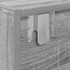 Kép 11/11 - Szürke sonoma színű szerelt fa TV-szekrény 60x31x25,5 cm