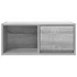 Kép 7/11 - 2 db szürke sonoma szerelt fa fali TV-szekrény 60x31x25,5 cm