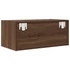 Kép 8/11 - Barna tölgy színű szerelt fa TV-szekrény 60x31x25,5 cm