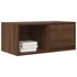 Kép 4/11 - 2 db barna tölgy színű szerelt fa TV-szekrény 60x31x25,5 cm