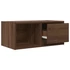 Kép 5/11 - 2 db barna tölgy színű szerelt fa TV-szekrény 60x31x25,5 cm