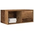 Kép 4/11 - Antik fa színű szerelt fa TV-szekrény 60x31x25,5 cm