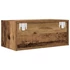 Kép 8/11 - Antik fa színű szerelt fa TV-szekrény 60x31x25,5 cm