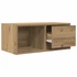 Kép 5/11 - Kézműves tölgy színű szerelt fa TV-szekrény 60x31x25,5 cm
