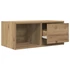 Kép 5/11 - 2 db kézműves tölgy szerelt fa TV-szekrény 60x31x25,5 cm