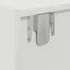 Kép 11/11 - Fehér szerelt fa TV-szekrény 80x31x25,5 cm