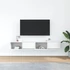 Kép 3/11 - 2 db fehér szerelt fa TV-szekrény 80x31x25,5 cm