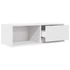 Kép 5/11 - 2 db fehér szerelt fa TV-szekrény 80x31x25,5 cm