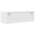 Kép 9/11 - 2 db fehér szerelt fa TV-szekrény 80x31x25,5 cm