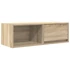 Kép 2/11 - Sonoma tölgy színű szerelt fa fali TV-szekrény 80x31x25,5 cm