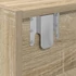 Kép 11/11 - Sonoma tölgy színű szerelt fa fali TV-szekrény 80x31x25,5 cm