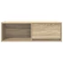 Kép 6/11 - Sonoma tölgy színű szerelt fa fali TV-szekrény 80x31x25,5 cm