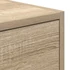 Kép 10/11 - Sonoma tölgy színű szerelt fa fali TV-szekrény 80x31x25,5 cm