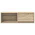 Kép 7/11 - 2 db sonoma tölgy színű szerelt fa TV-szekrény 80x31x25,5 cm